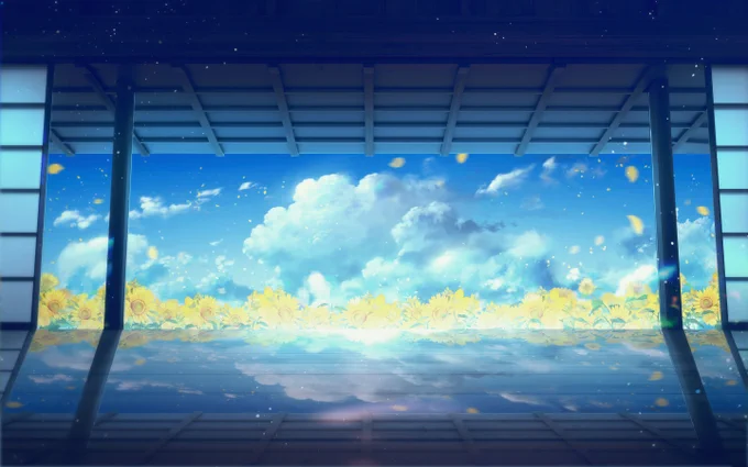 日常や空想の中の景色はいかがですか☆彡
 #絵柄が好みっていう人にフォローされたい 