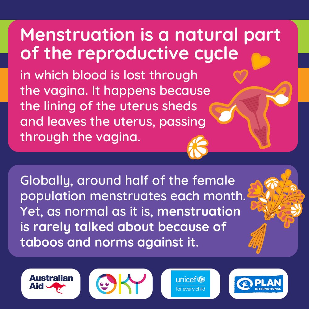 planphilippines's tweet photo. Because of taboos & norms around it, we donβt talk about menstruation enoughβeven though itβs a completely natural process and a part of growing up for girls & young women. π©Έ
#MeronAko
#MHDay2022
#EndPeriodStigma
#PeriodEducationForAll https://t.co/cxBUrpVpbl