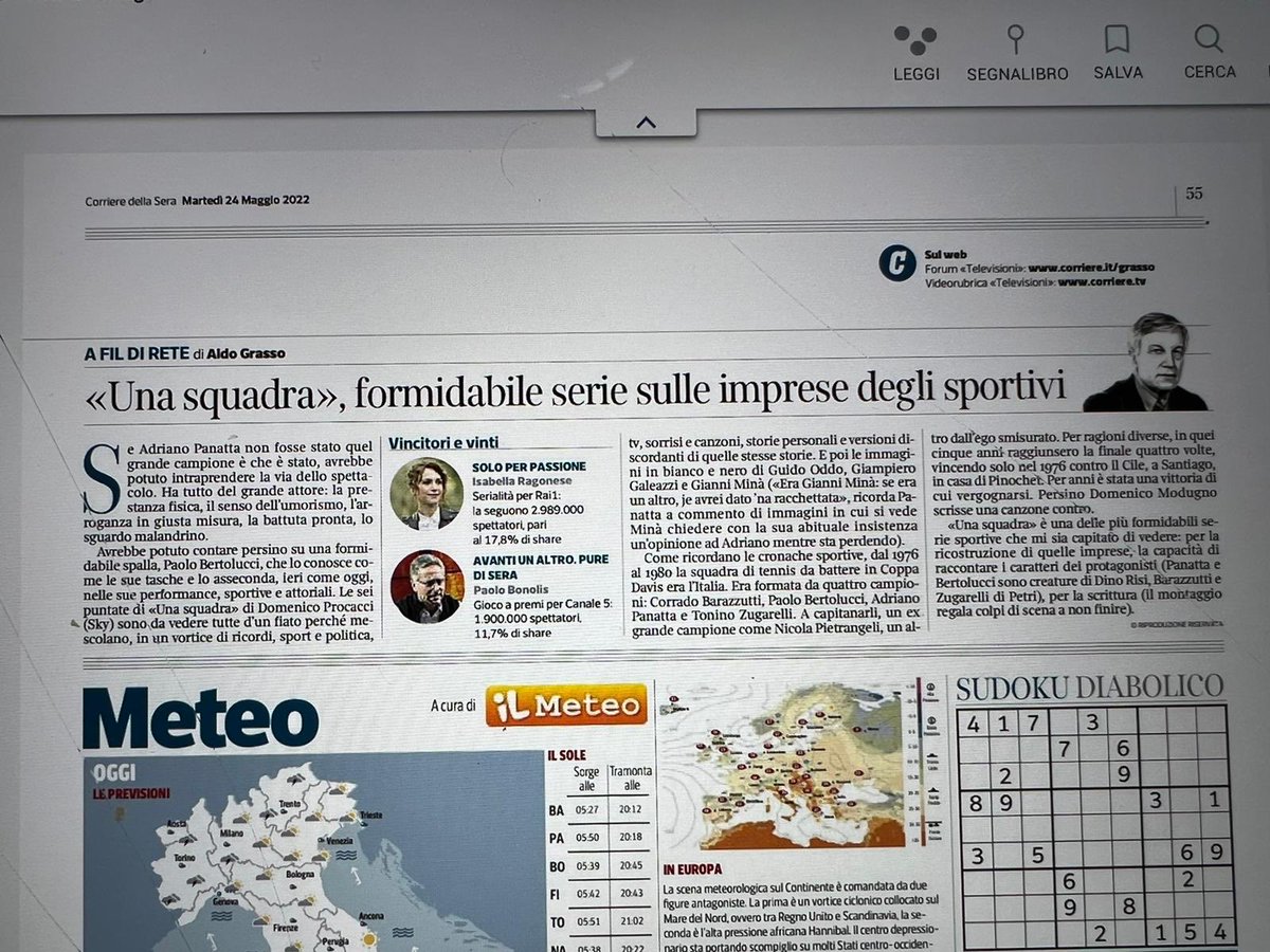 AdrianoPanatta's tweet image. Vogliamo fare un bel applauso a Domenico Procacci sì o no??