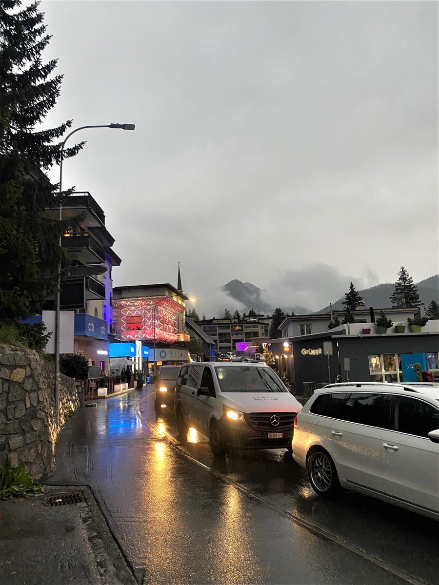 ADTELLIGENCE's tweet photo. Yesterday the World Economic Forum (@wef) in Davos started again for the first time after two years. Of course our team is there, too.
Even if the weather is a bit rainy, we are very excited about the first impressions, as always! So much more to come. We keep you updated. https://t.co/IEumYNUFWB