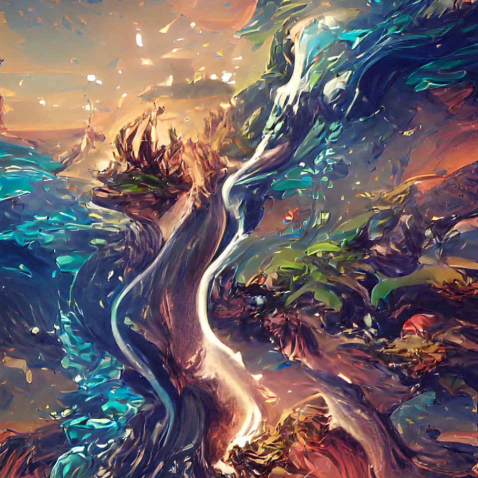 artisticbehav's tweet photo. Earth 🌱 

#digitalart #aiart #artwork #starryai #wombodream #discodiffusion #nightcafestudio #midjourney #artworks #painting #art #creativity #artistic https://t.co/XfXn7MoTpo
