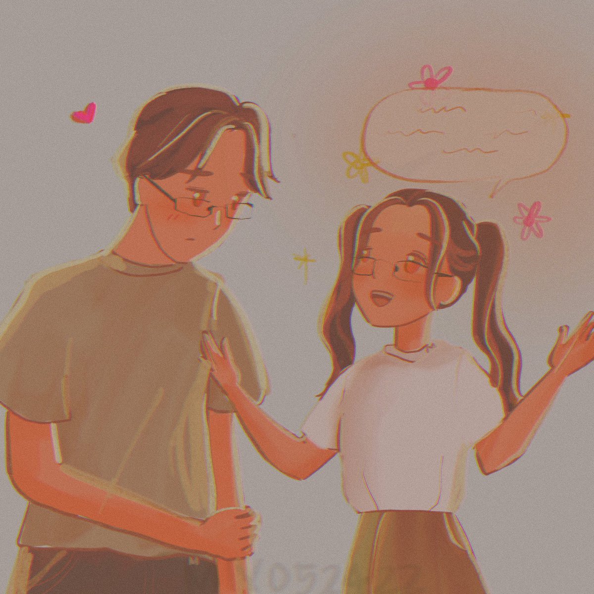 rico_nobinnn's tweet photo. My practice render for today. Still findin my art style but yea, i think i like this experimentation of mine hihi.
This is an illustration of how me and my partner converse daily 💌
#arttwt #art #digitalarrt #artph https://t.co/QOydqJWUCg