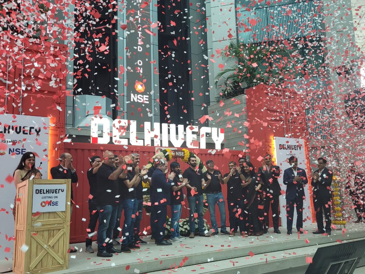 It's a proud moment for @devtronL to see @Delhivery going public! Congratulations to #Delhivery, including all the #devops & #devs who made this possible. Feeling awesome to be your partner, in scaling new heights!! #Kubernetes #logistics #DelhiveryIPO #nseindia #supplychain