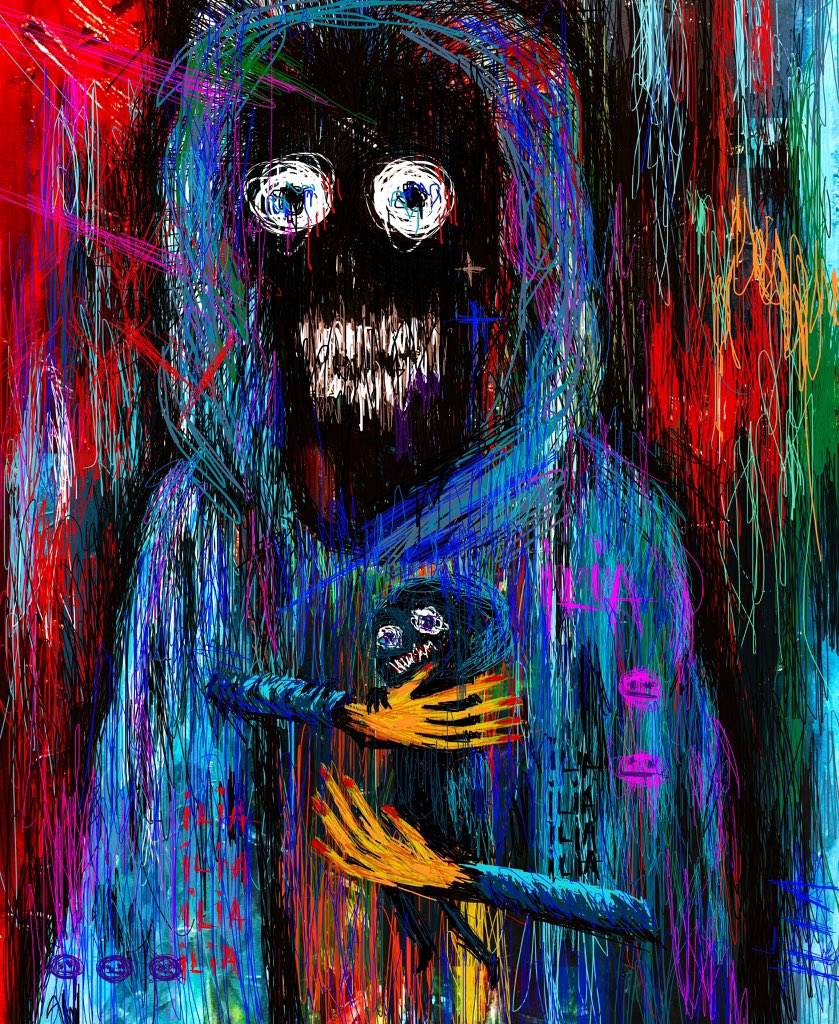 IliaIsvara's tweet photo. “Son of a mother” soon instead of euthanasia we will choose to dissolve in the digital stream and our physical bodies will have less and less meaning #NFTs #NFTartist #ArtistOnTwitter #opensea #NFTcollections #DigitalArtist #DigitalArtist https://t.co/fAanfCiIxb