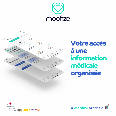 Moofize1's tweet photo. #Mardize #MOOFIZE👇
✔️Une fonction très utile : Votre accès personnalisé à une information médicale organisée & choisie par vous & des RDV sur mesure!📱
‼️Changez votre façon d’interagir avec la #VM !
👉https://t.co/b8yi9kQ0b3 #startup #hcsmeufr #esante #ehealth #visitemedicale https://t.co/yeqA3NI6eD