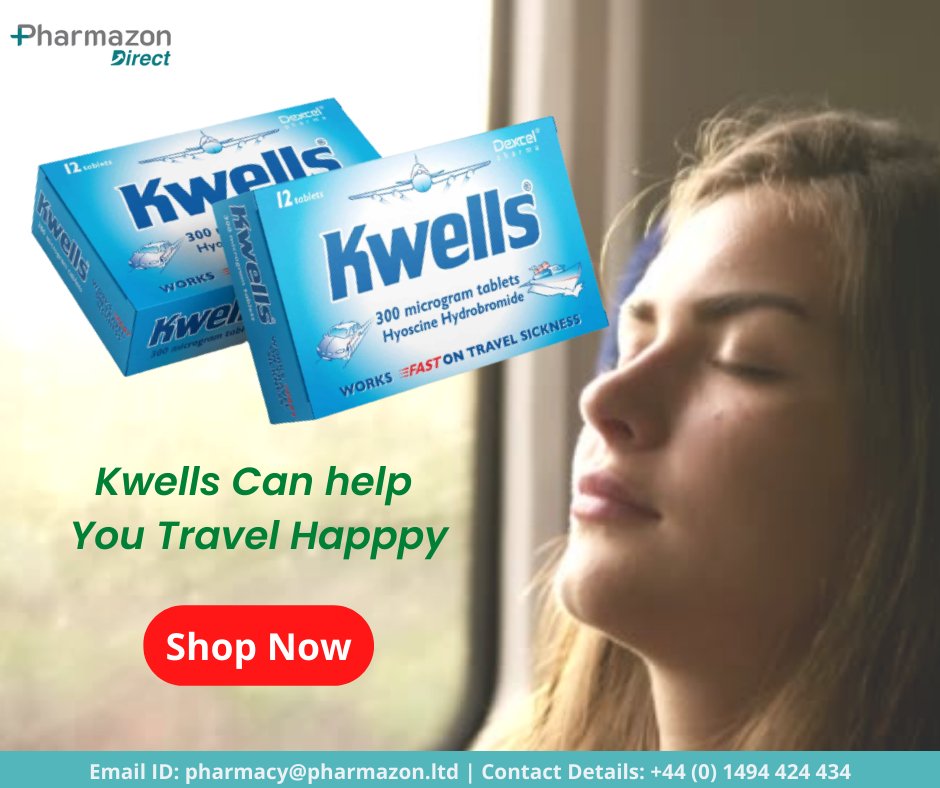 Is Kwells good for travel sickness?

Kwells 300 tablets are used for the fast and effective prevention and control of travel sickness.
Shop Now: bit.ly/3wBiGg0
#pharmazondirect #pharmacy #travel #traveltips #travelcare #Acnecide #KWells #traveller #travel #Tablets #care