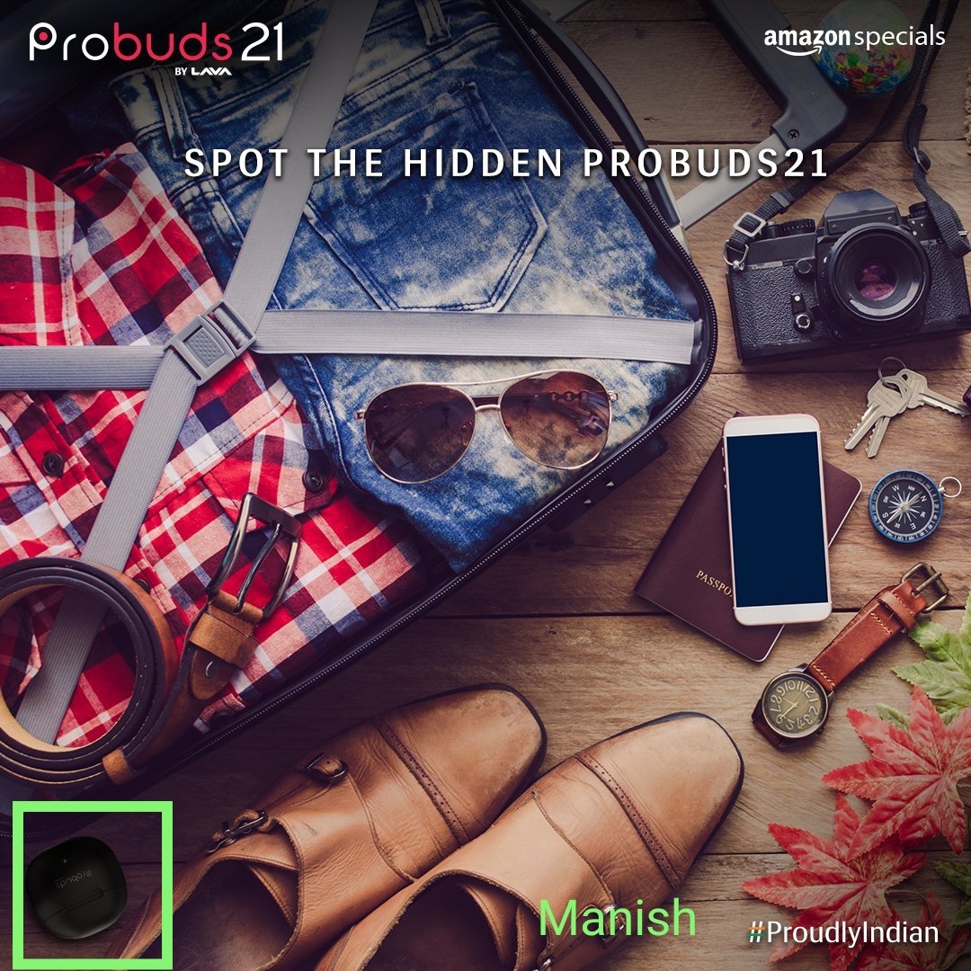 @LavaMobile SPOTTED 
#ExploreUninterrupted
#Probuds
#LavaMobiles #ProudlyIndian

@LavaMobile
 
JOIN 
@santanush1
@sonalbhalgamiya
@NidhiSomani19 
@AnubhavAvash 
@BindasRanga 
@MrRajput2212 
@ujjawalkumar26
@sachinhagare92 
@ImChandana01 
@gurgaon_rangers
@iSubho7 
@Nitish_nix