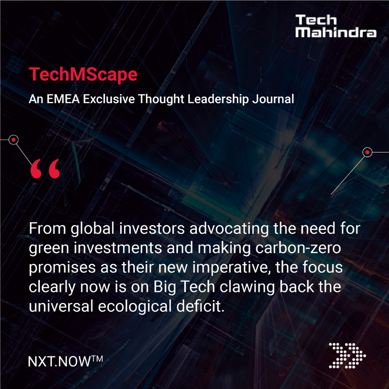tech_mahindra's tweet photo. .@SandeepChandna5, Chief Sustainability Officer, @Tech_Mahindra, shares his insights on #Sustainability & #GreenSolutions, in #TechMScape – An EMEA Exclusive Thought Leadership Journal.
📖Get your copy NOW - https://t.co/uoqYsrSLgS
#NxtNow #TechMahindraEurope