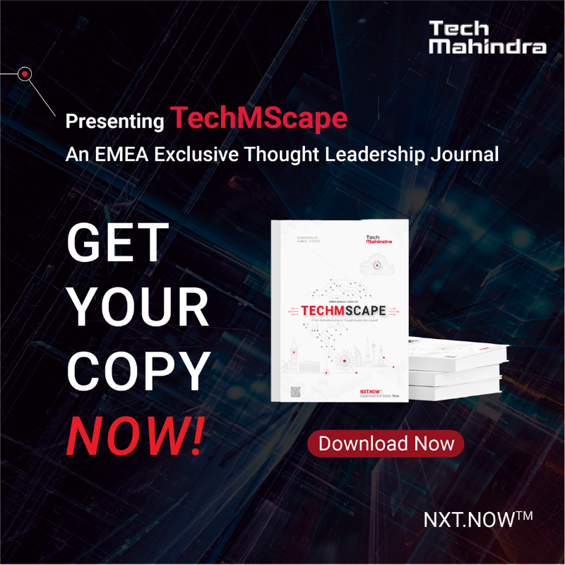 tech_mahindra's tweet photo. .@SandeepChandna5, Chief Sustainability Officer, @Tech_Mahindra, shares his insights on #Sustainability & #GreenSolutions, in #TechMScape – An EMEA Exclusive Thought Leadership Journal.
📖Get your copy NOW - https://t.co/uoqYsrSLgS
#NxtNow #TechMahindraEurope