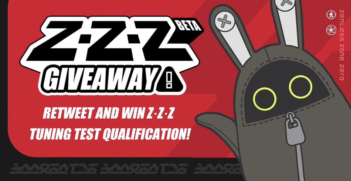 🎁 Retweet and Boost your Chance at Getting Z·Z·Z Test Qualification Now! Prizes: Tuning Test qualification × 30 To enter: 1. Follow @ZZZ_EN 2. Retweet this tweet Event ends on June 1 Z·Z·Z Official Recruitment Sign-Up: hoyo.link/6c2uYBA6 #ZZZ #ZenlessZoneZero