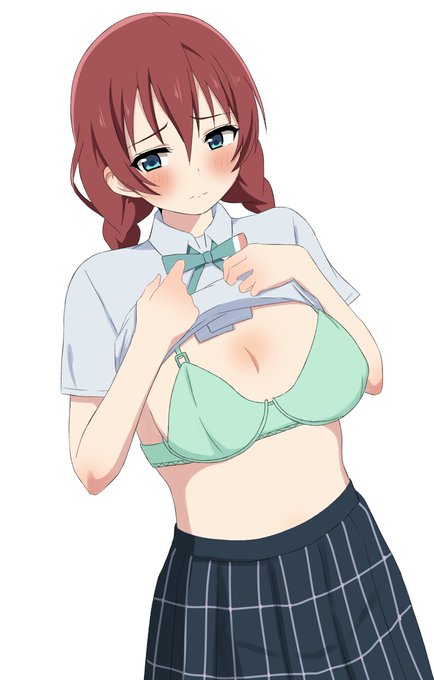 恥ずかしがりながらもブラジャー見せてくれるエマちゃん 