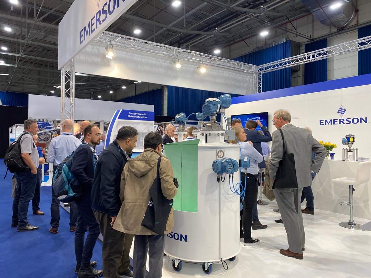 Rosemount_News's tweet photo. After two long years it's great to finally be back at #Stocexpo and to meet with customers and industry friends. Lot's of fruitful meetings and discussions taking place. And thanks for everyone attending the Emerson networking event! 🎉 https://t.co/h6Jf2kUopN