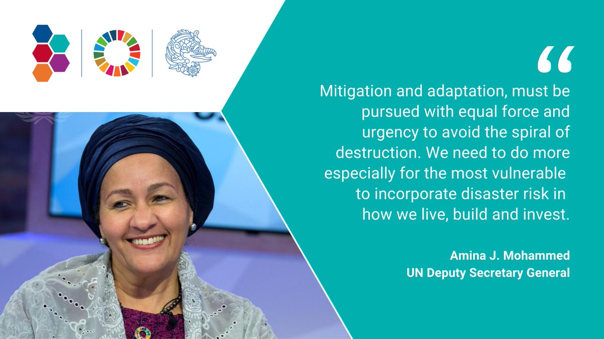 UNDRR's tweet photo. People centred early warning systems combined with early action can reduce:

❌Loss of lives
🤕Personal injury and illness
🏚️Damage to properties

Attaining 🌍coverage of early warning systems within the next 5⃣ years is a very much needed and achievable goal. #GPDRR2022 https://t.co/5EmrNgyoEr