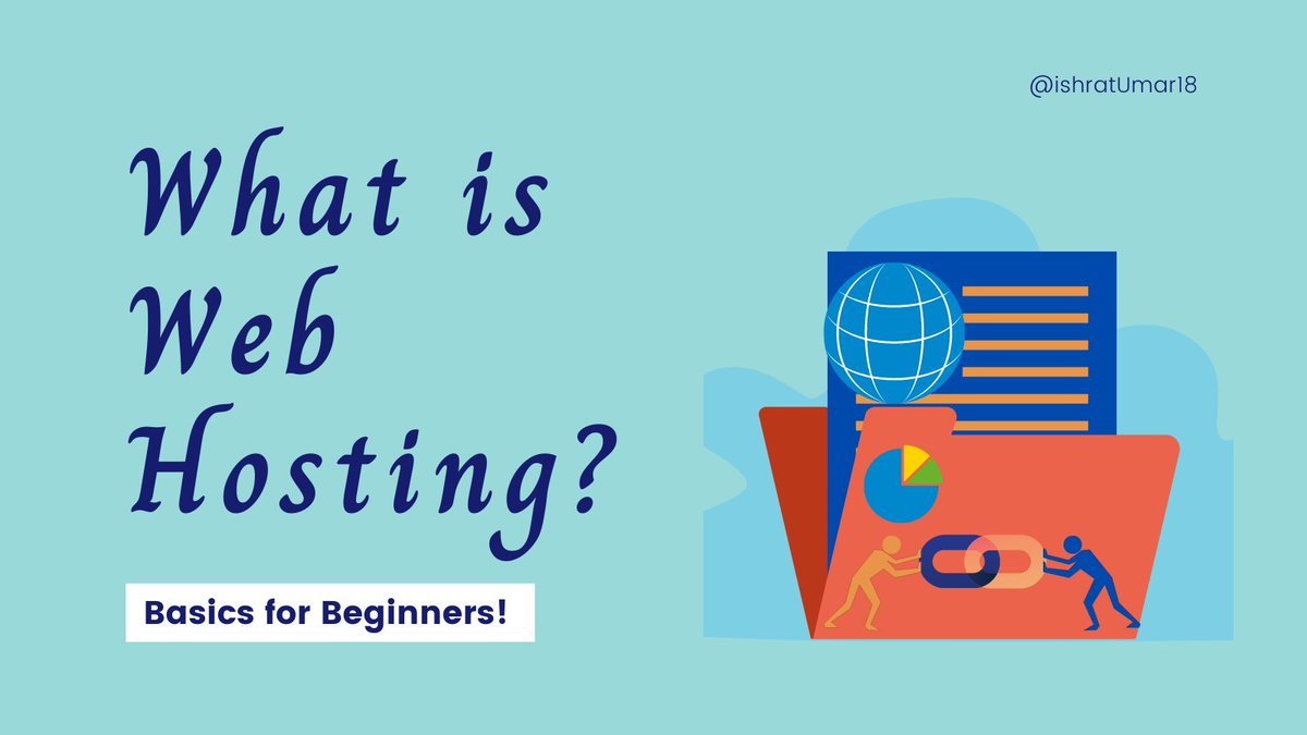 Web Hosting and Related Terms for Beginners 🎯

Definition: 
        🔹 It is a service that lets you host your website online. 

🧵🧵👇🏻