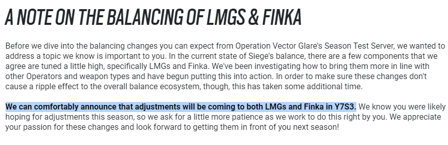 Dude Ubisoft, are you serious?!!!! Just don't fix Rainbow's current biggest problem until season 3. Thanks for nothing! 
<a href="/UbisoftDE/">UbisoftDE</a>
 #RainbowSixSiege