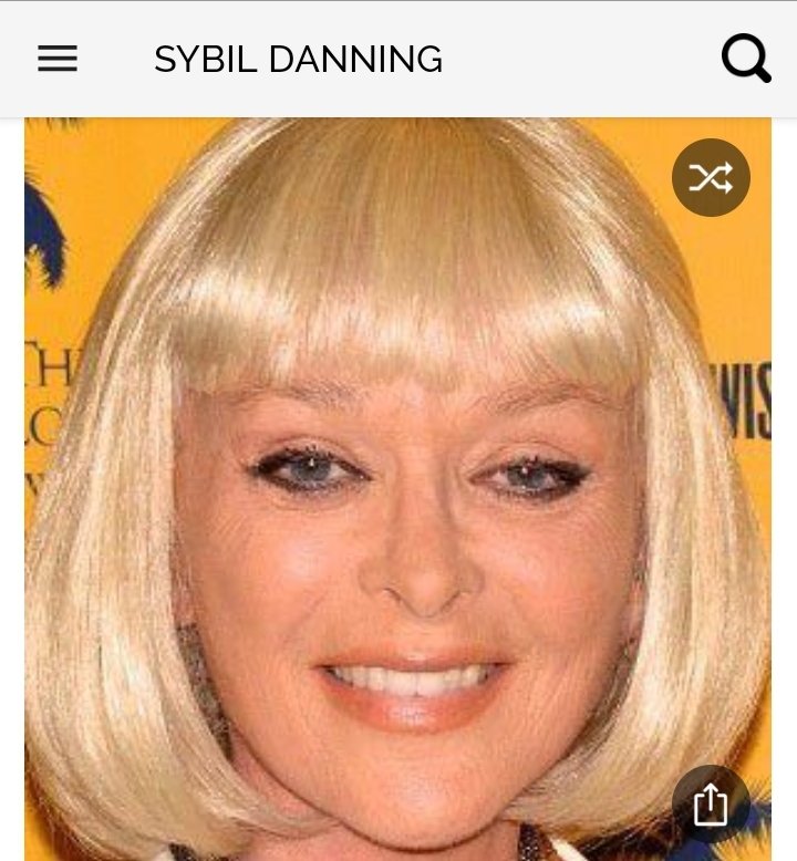 Happy birthday to this great actress.  Happy birthday to Sybil Danning 