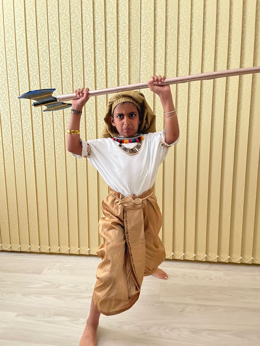 badhrinath's tweet photo. Learning starts at home. Enrichment week is no different. An excited little Egyptian all set for school today. 

⁦@Brentwood_Prep⁩ ⁦@HistOffThePage ⁦@madhubadhri⁩ #Enrichment #WeareBrentwood https://t.co/qAlVouS98a