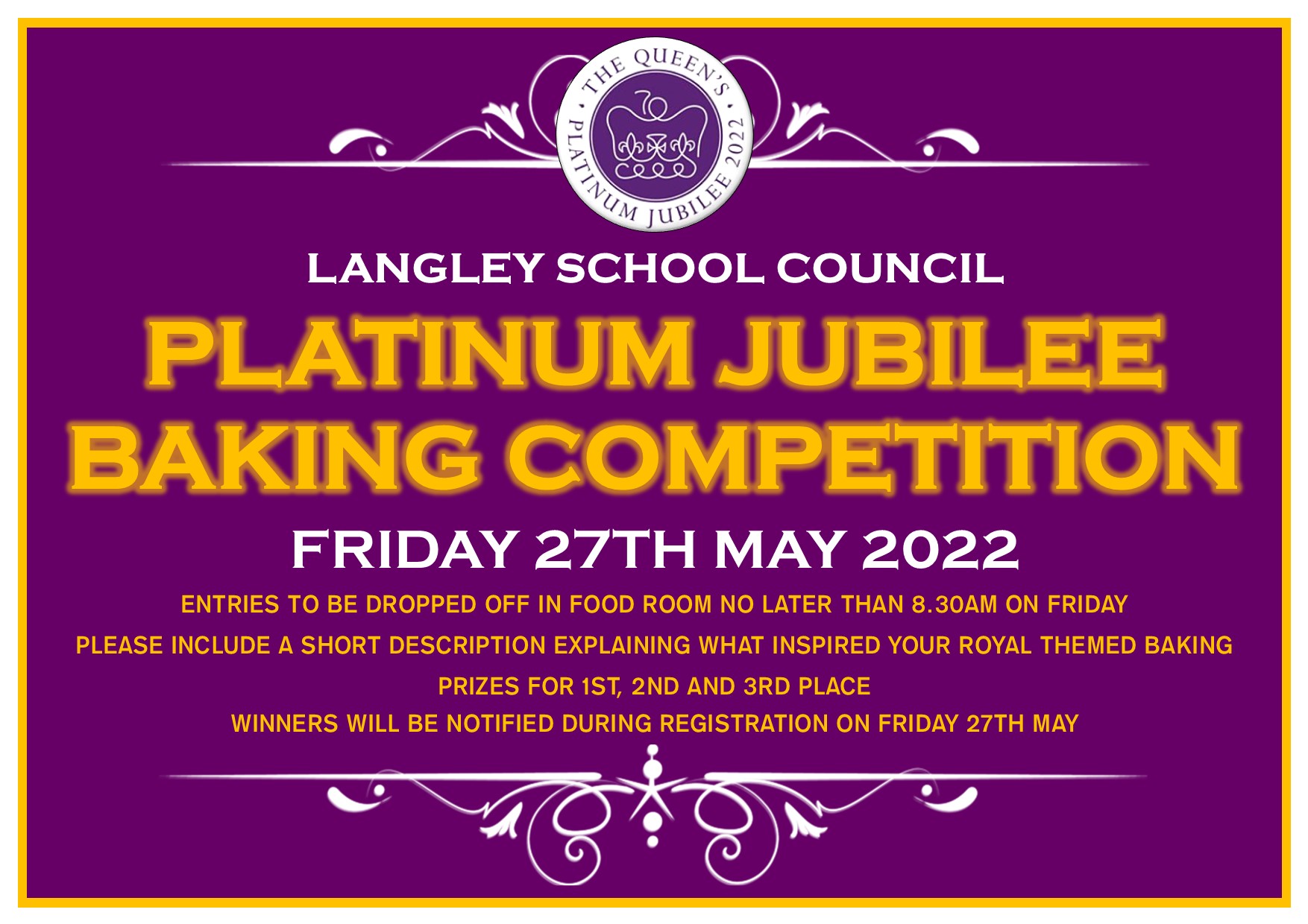 Langley School on Twitter "Don't to enter our Jubilee Baking