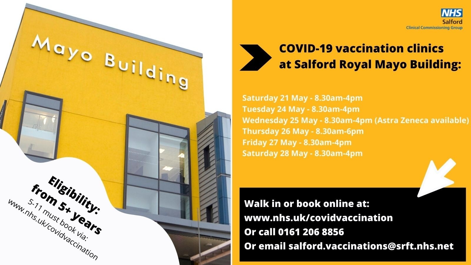 Salford City Council al Twitter "Get vaccinated, get protected👍 Visit