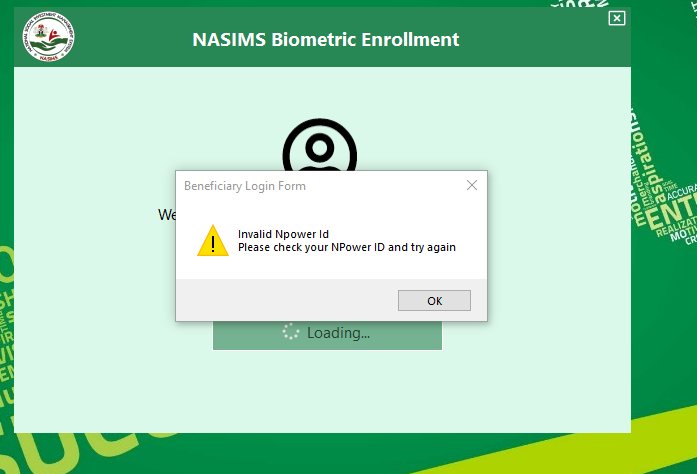 SadiqKau's tweet photo. @npower_ng Dear Team,
I hereby write to complaint the above subject matter.
I have been shortlisted for fingerprint capturing but unfortunately the NASIM Biometric Enrolment portal
shows INVALID NPOWER ID. 
I keep trying it since last week Saturday... https://t.co/5sHyz0vbw5