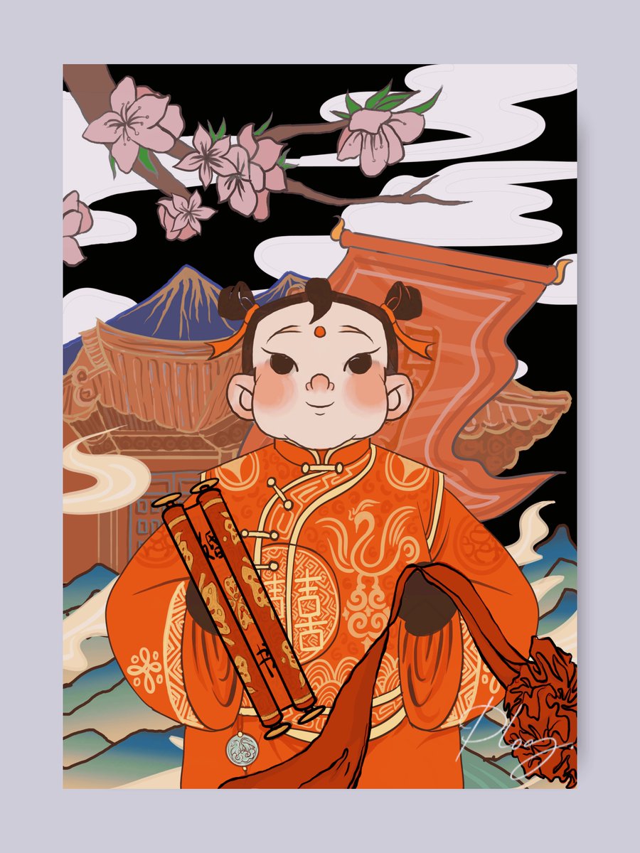 HashPandas's tweet photo. 🌈#HashPandas #BinanceNFT #PlayToEarn 🔥#Metaverse #nft #nftgame #nftart 
Whether people can change fate, I don't know. All I know is that it is Nezha's life not to accept his fate.
#nftcommunity #nftcollectibles #playtoearn #gamefi #gameart #characterdrawing #indiegamedev https://t.co/8YVymxlX0F