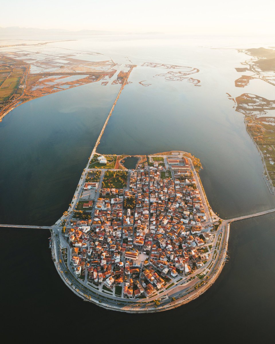 GM from high above Greece