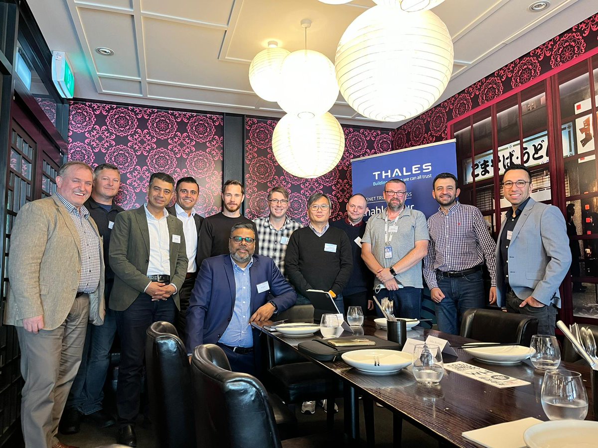 ecosystm360's tweet photo. We were delighted to finally hold an Ecosystm Leaders #RoundTable in lovely NZ today. Moderated by Ecosystm Principal Advisor @AlanHesketh, the session saw some great conversation around #ZeroTrust &amp; #IdentityAccessManagement.
@ThalesCloudSec @ThalesDigiSec @Sai_Ranjan @sek_leong https://t.co/mihXm8QXwv