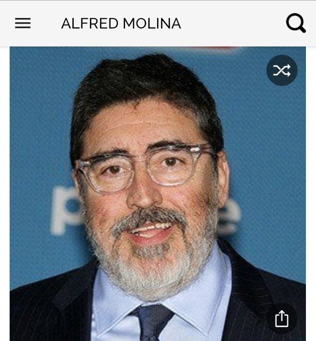 Happy birthday to this great actor. Happy birthday to Alfred Molina 