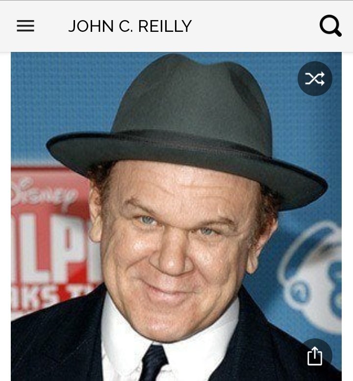 Happy birthday to this great actor.  Happy birthday to John. C. Reilly 