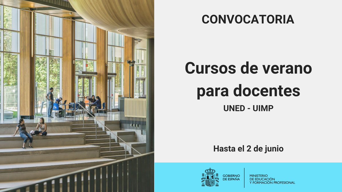 Ministerio de Educación, FP y Deportes tweet media