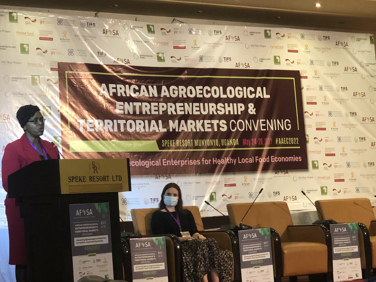 Time to transition to #FoodSovereignty through #Agroecology. Why must Africa go hungry because two countries are fighting? Time to act is now!!