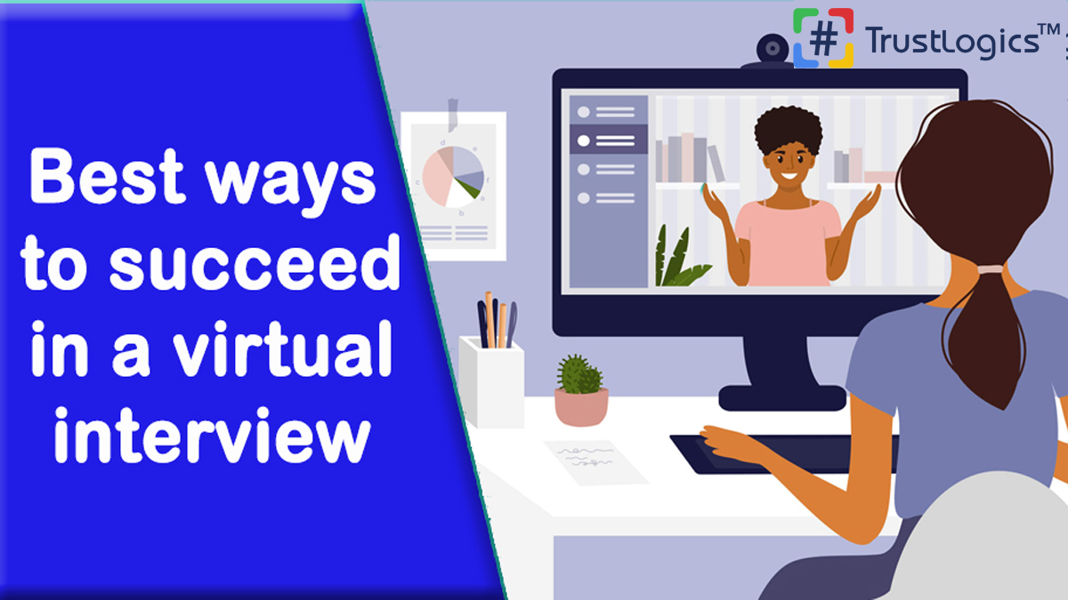 Ways: 
- Prepare ahead of time
- Arrive on time
- Even remotely, dress for success
- Consider your background
- Face the camera and make "eye contact."
- Maintain a concentrated and visible engagement
- Prepare yourself rather than relying on a cheat sheet

#job #interview #wfh