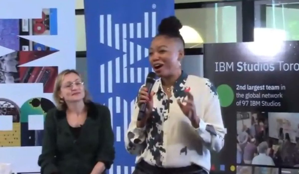We had a great time looking forward on  Design at IBM with GM of Design <a href="/kalcorn/">Kyle Alcorn</a>.  She led this IBM Design Town Hall out of our local IBM Toronto Design Studio.  A personal and heartfelt welcome and congratulations to our newest Design VPs: <a href="/sh4ni/">Shani Sandy</a>, @karelvredenburg &amp; <a href="/JoniSaylor/">Joni Saylor</a>!