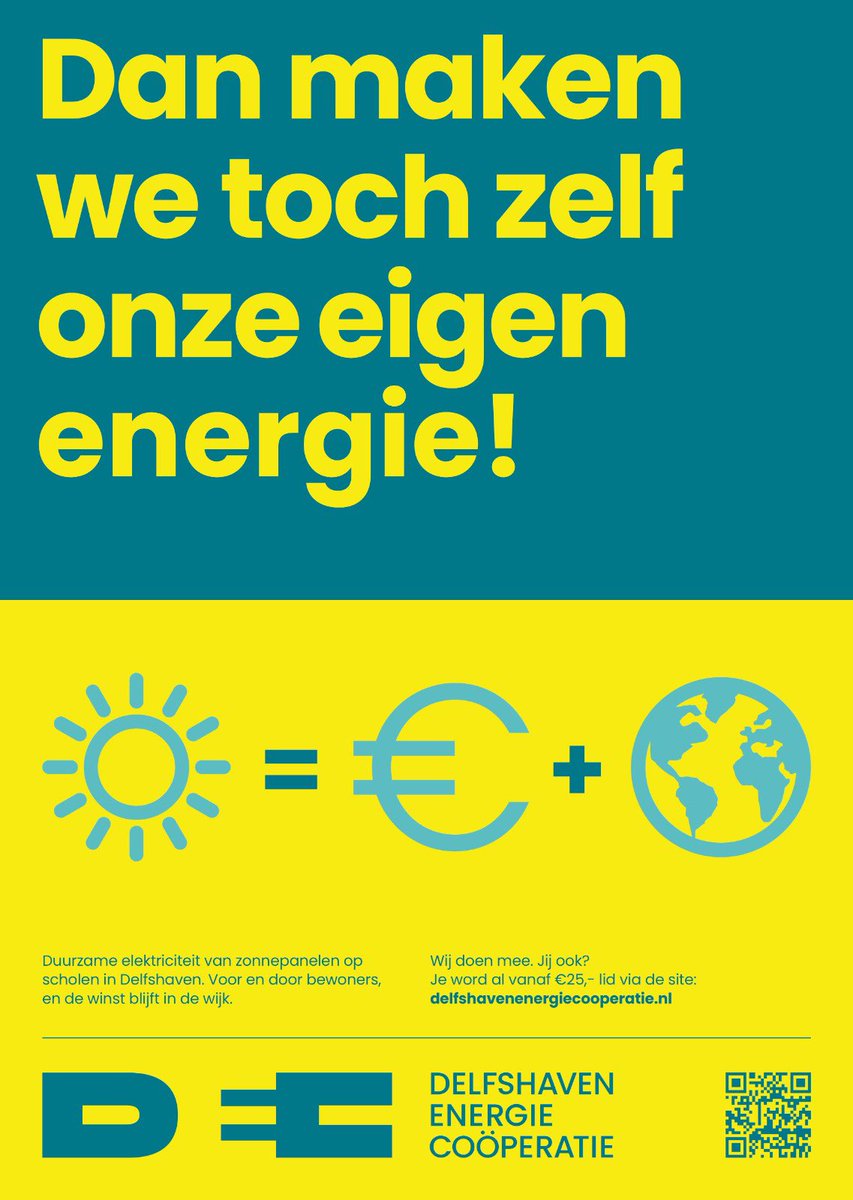 DelfshavenC's tweet photo. Energieonafhankelijkheid is nu belangrijker dan ooit, en begint op de daken van Rotterdam (West). Slechts 4% is bedekt met zonnepanelen. Investeer nu mee in 900 zonnepanelen op 3 daken van scholen in @delfshaven_rdam en deel mee in de winst: https://t.co/szKeG6W4Nk https://t.co/bDY4FFrb6E