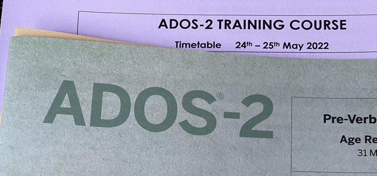 ADOS-2 training