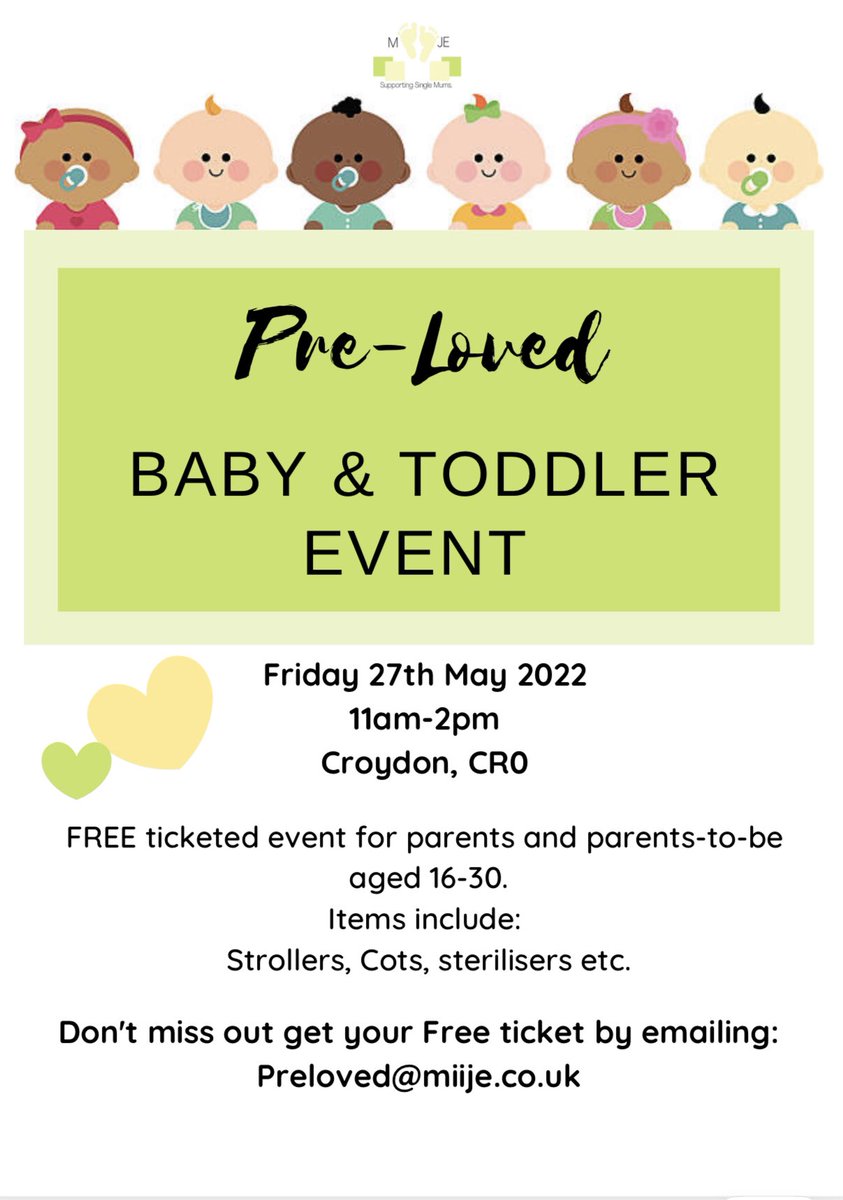 Free event for #parents in #Croydon. <a href="/yourcroydon/">Your Croydon</a> <a href="/CroydonNbrhoods/">CCC</a> @nowcroydon @croydonevents <a href="/HomeStartCroyd/">Home-Start Croydon</a> @sakinaballard <a href="/CroydonMumsUK/">Croydon Mums</a>