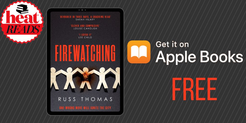 simonschusterE's tweet photo. โIt's everything you could want from a crime novel'
SARAH WARD
Don't miss the exceptional #Firewatching by @thevoiceofruss in our #HeatReads FREE eBook promo with @heatworld and @AppleBooks
Download your copy now!
https://t.co/8BIlnZOP9C https://t.co/IZSv3DOYXt