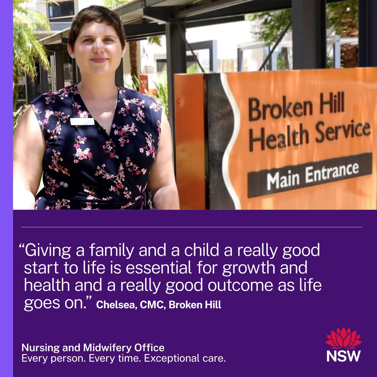 Make your mark as a midwife with MidStart 2023. Applications for registered nurses to become midwives open now until 8 June. Combine it with a tree change.

Find out more: health.nsw.gov.au/midstart 

#ImagineRural