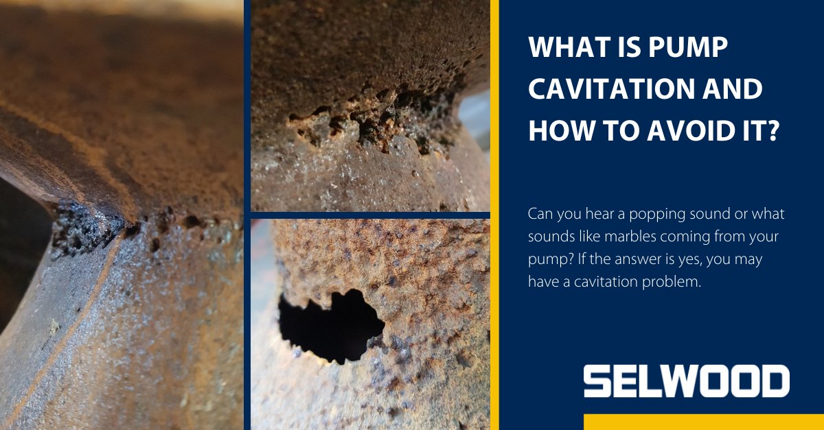 Can you hear a popping sound or what sounds like marbles coming from your pump? If the answer is yes, you may have a cavitation problem. Here's how you can recognise and avoid it... selwood.co.uk/what-pump-cavi…

#ExceptionalSelwood #Cavitation