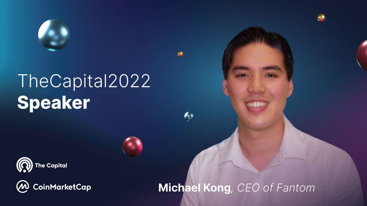 "Performance matters" - #CoinMarketCap shares the same vision with <a href="/FantomFDN/">Fantom Opera</a> 🔥 

How to drive mainstream #Blockchain adoption for better results then? - Hear what Michael Kong, CEO of Fantom has to say. 

🗓️ May 26-27, 2022 
👉 Details: conference.coinmarketcap.com