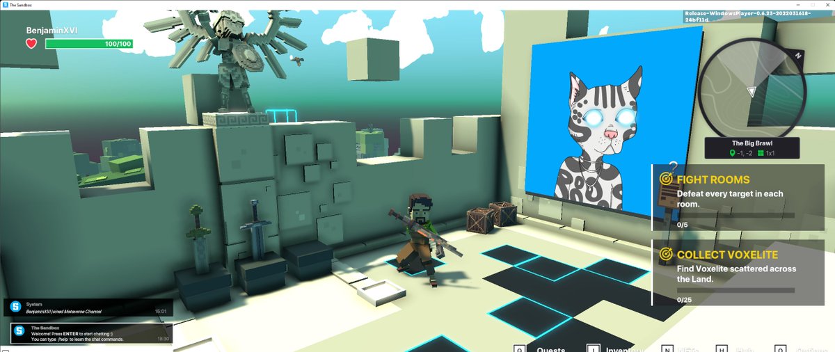 XVI_Benjamin's tweet photo. @TheSandboxGame Very Good TheSandBox #SAND #TheSandBoxGame #NFT #NFTCommunity  #NFTGaming https://t.co/kcQAhEteF0
