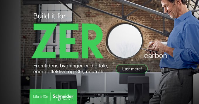 edamsted's tweet photo. Intelligente bygninger kan have op til 45 % lavere energiforbrug og ssikre et bedre, sundere indeklima, som styrker produktiviteten og mindsker sygefraværet? Læs med her:
https://t.co/hYR8ZIP92h
#BuilditforZeroCarbon #Lifeison #SchneiderElectric #Buildingsofthefuture https://t.co/TfCYjuH1tr