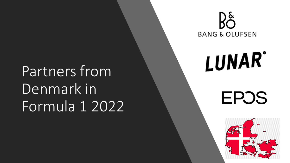 SpomotionA's tweet photo. #KevinMagnussen have had a great start of the 2022 #F1 season. But what about Danish partners in #F1 2022? #HaasF1 have one partner from Denmark, fintech company Lunar. Then there are two audio partners, both #BangOlufsen and #Eposaudio from Denmark. https://t.co/338O7pr7MZ