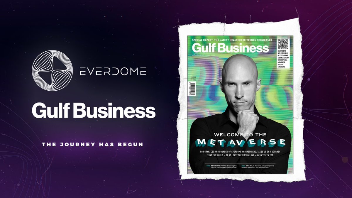 Make sure to check out the Gulf Business cover article to learn a little more about how our founder, and team as a whole, view the larger-than-life quest we've embarked upon.

#TheJourneyHasBegun