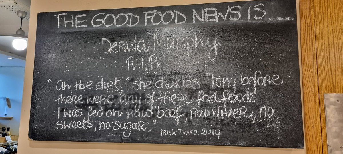 urrubandon's tweet photo. Good Morning Tuesday
24 May
#thegoodfoodnewsis
Dervla Murphy
An Irish Oak of a Woman
#foodisfun
#foodisfundamental
#standwithpalestine https://t.co/q2Vphccw5x