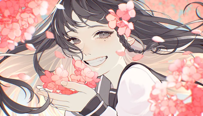 #絵柄が好みって人にフォローされたい な
こんな女の子になりたい な 