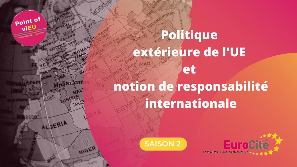 📣La #politique extérieure de l’UE et la notion de responsabilité #internationale  

🇪🇺EuroCité lance la nouvelle saison de #PointofviEU avec ce premier épidode !

Un grand merci à <a href="/rpachecopardo/">Ramon Pacheco Pardo</a>, <a href="/AlenaKudzko/">Alena Kudzko</a> et @alviinaalametsa de leur participation !

youtu.be/KLzB5NrFuTQ