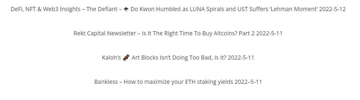 20Contents's tweet image. #BTC #LUNA #Altcoin
Come to #HyshiDAO right now to read the  cryptocurrency premium contents which are published a week ago.
If you are satisfied with them, subcribe us immediately.We will update the lastest newsletters for you at the fastest speed.  #Avalanche #BTC