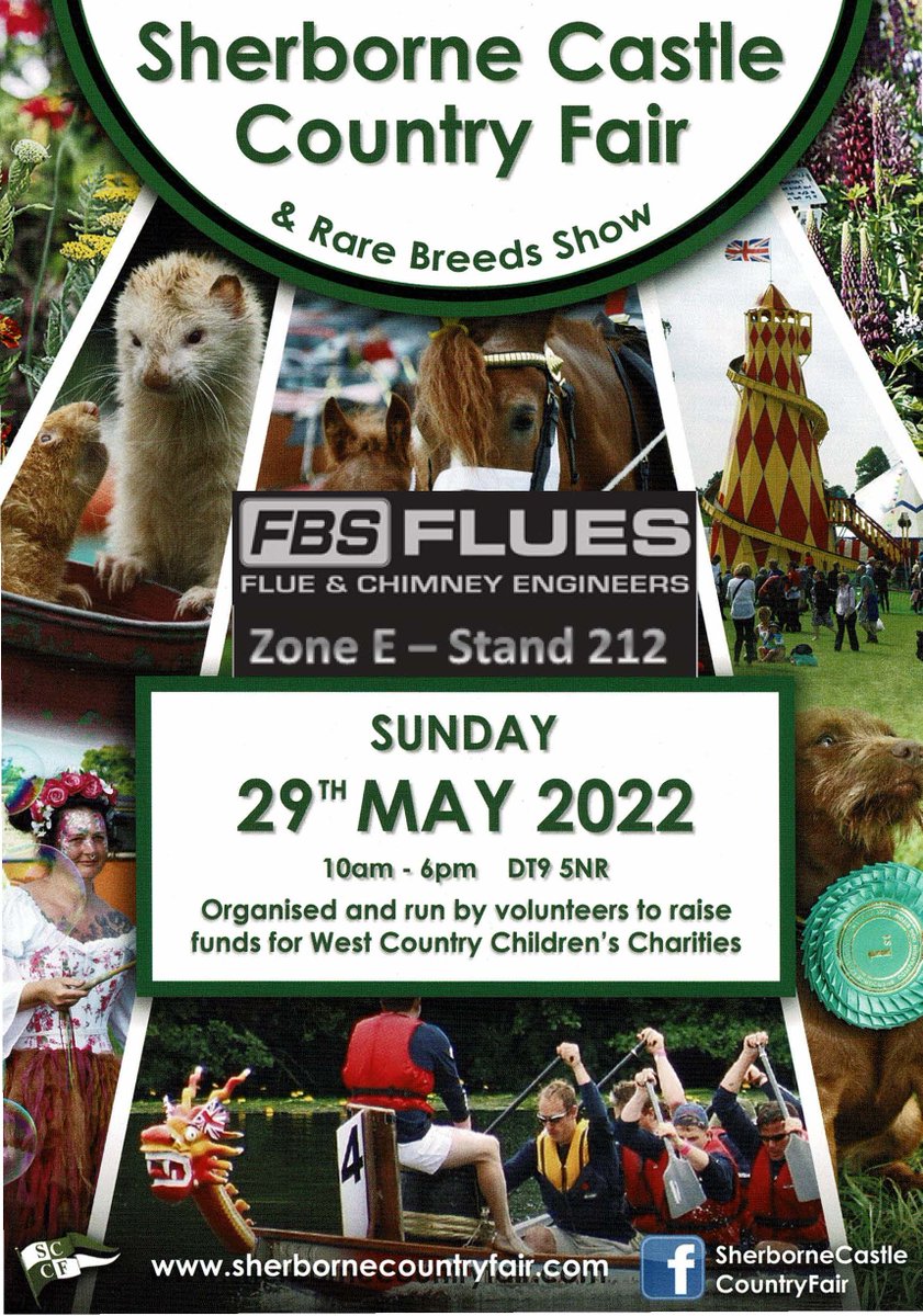 fbs_flues's tweet photo. We will be exhibiting at Sherborne Castle Country Fair this Sunday. Pop down and say hello! #Sherborne #Woodburners #Exhibiting #Countryshow #DORSET https://t.co/sh4FpQ3jFY