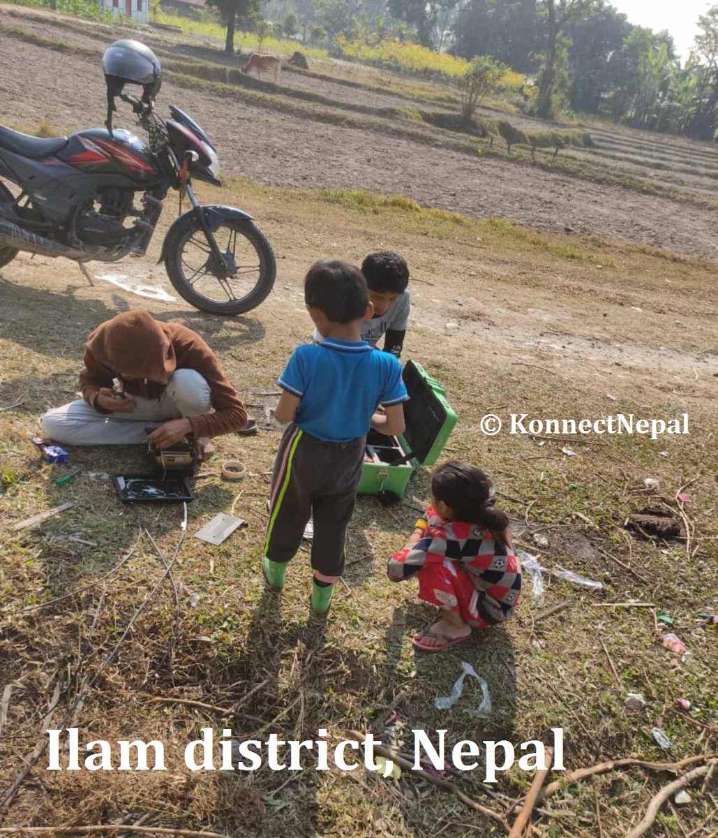 konnectnepal's tweet photo. Remote villages in Nepal lack basic necessities and infrastructure among others.
#KonnectNepal pushes fiber broadband in the most remote areas of Nepal.
Every child in Nepal has the right to a happy childhood and a secure future. https://t.co/DvDAEsIOkB